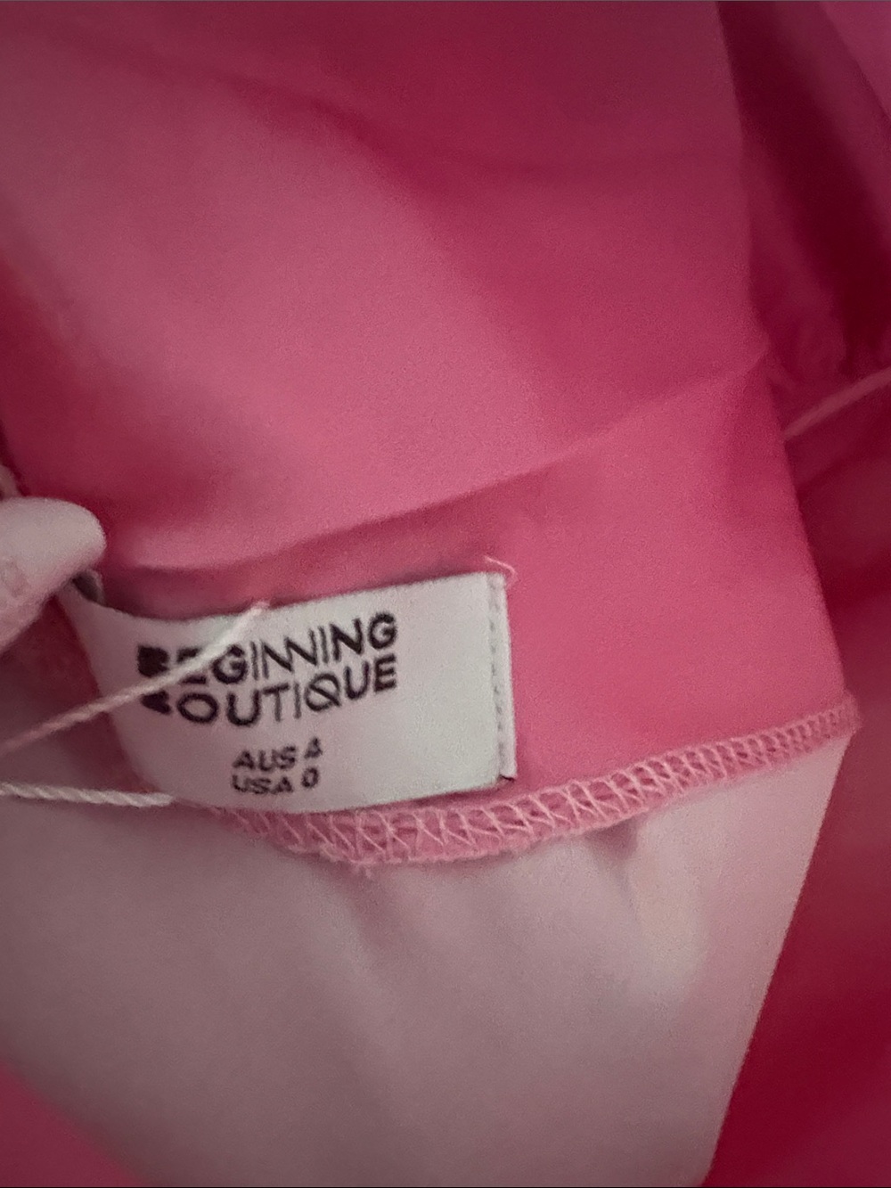 NEVER WORN Beginning Boutique Pink Satin Slip Dress - Picture 2 of 4